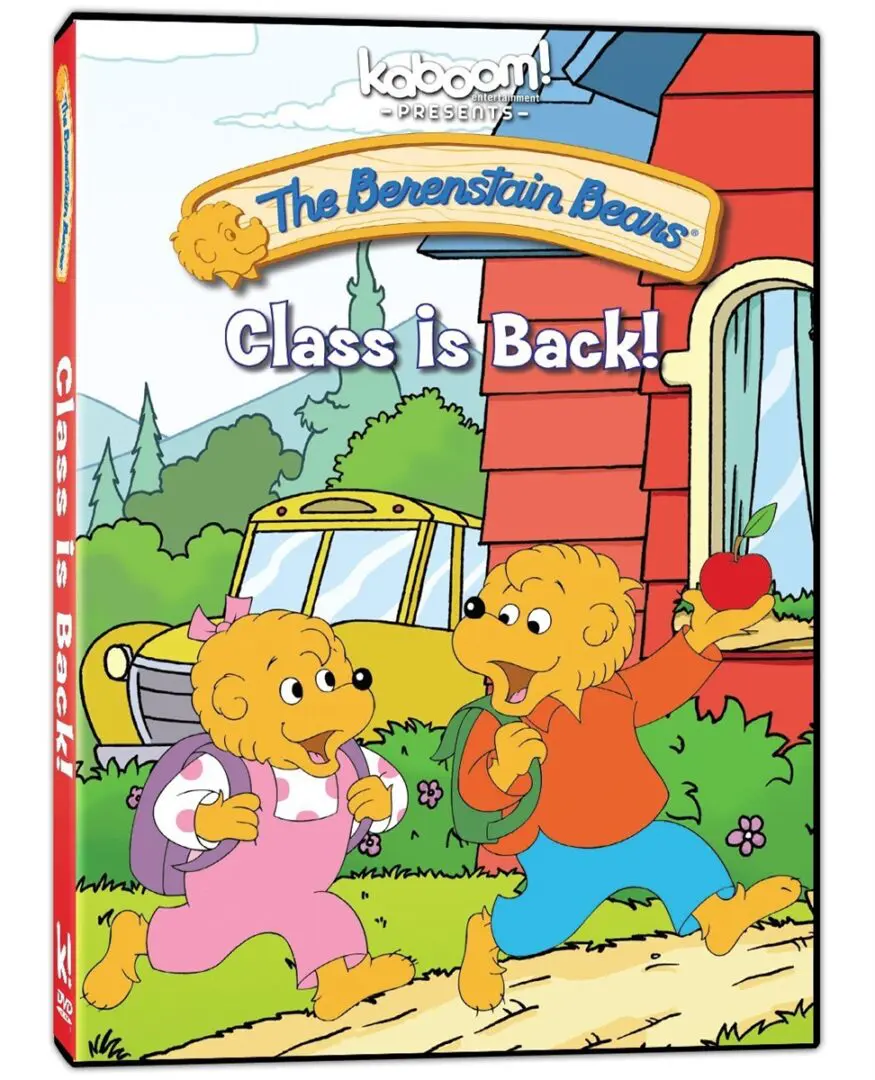 The Berenstain Bears, "Class is Back" cover.