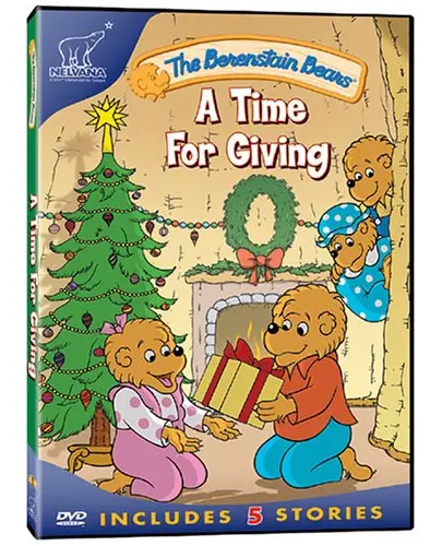 The Berenstain Bears Christmas DVD cover.