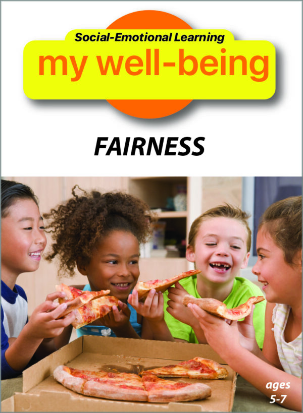 My well being poster with children mages