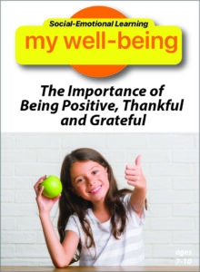 My well being importance of bring positive poster